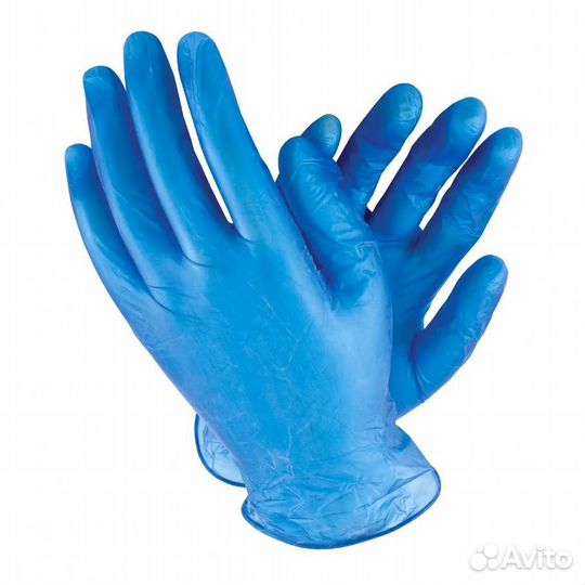 Перчатки виниловые