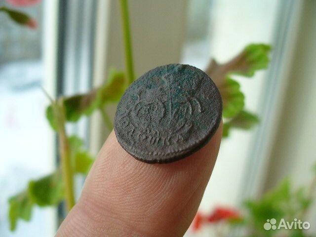 Полушка 1766г