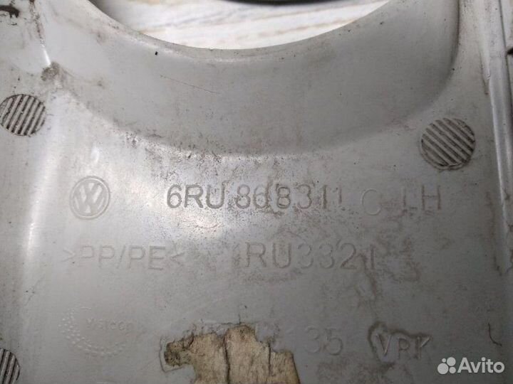 Обшивка стойки левая Volkswagen Polo седан cfna