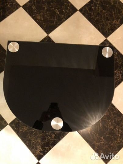 Консоль Стойка Тумба Подставка дымчатое стекло