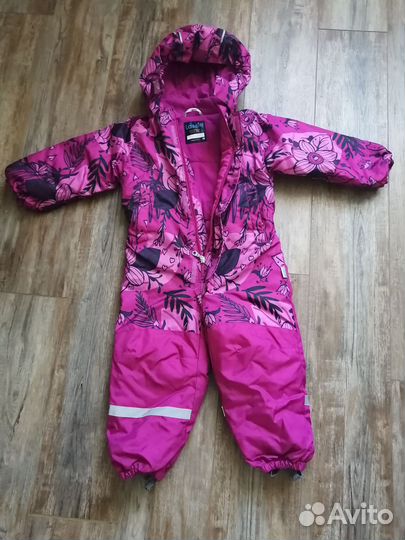 Зимний комбинезон для девочки
