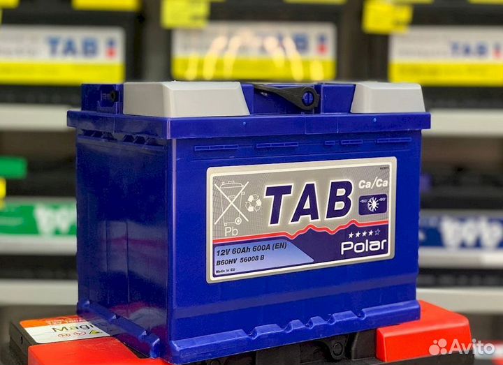 Аккумулятор новый TAB polar 60Ач