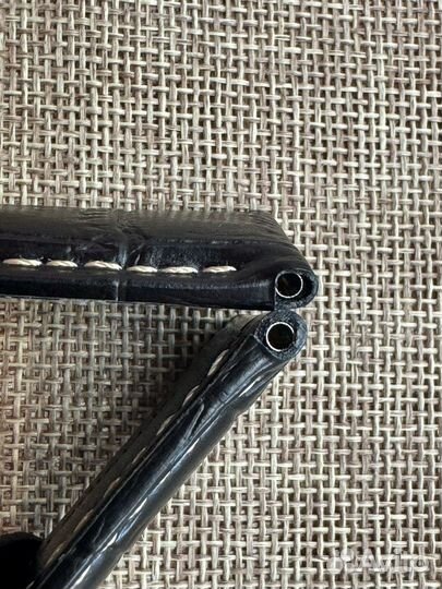 Ремешок Panerai 24-22 кожа черная