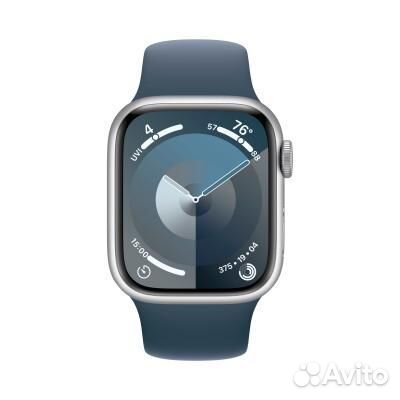 Часы Apple Watch Series 9 41mm Silver Storm Blue