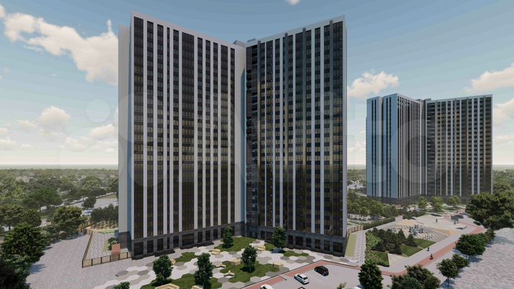 2-к. квартира, 65,9 м², 18/25 эт.