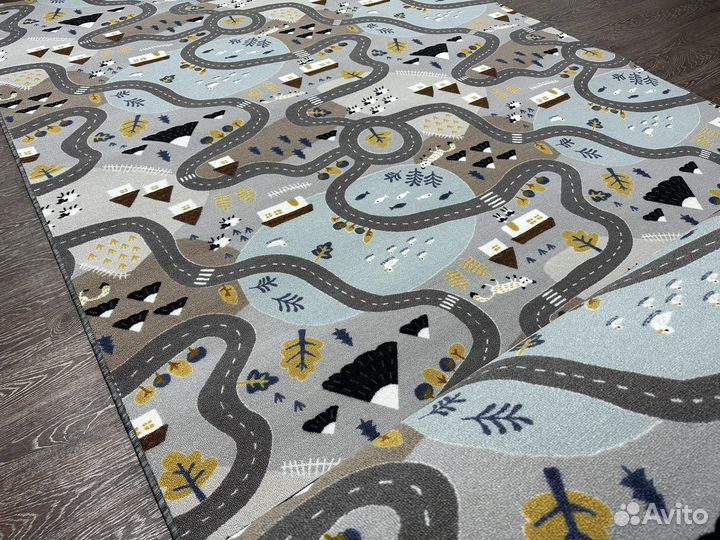 Ковровое покрытие Принт, детский, игровой