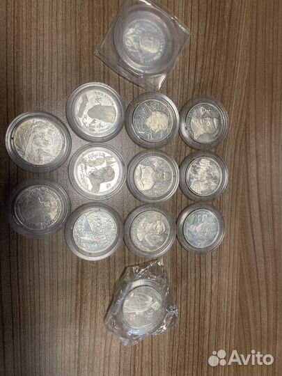 Коллекция монет 2 рубля