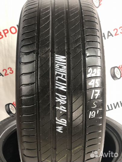 Michelin Primacy 4 225/45 R17 и 245/45 R17 94W