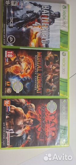 Диски на xbox 360