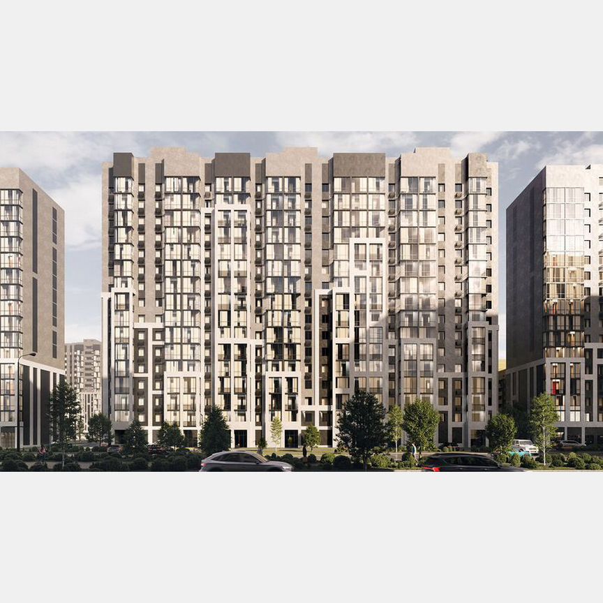 1-к. квартира, 35 м², 2/15 эт.