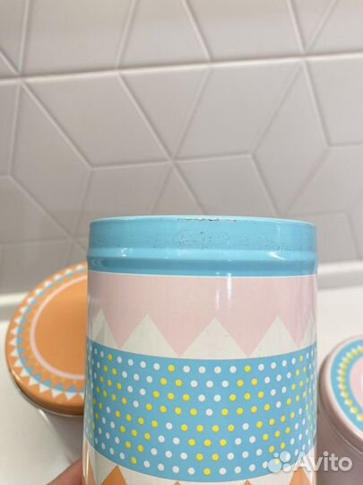 Набор жестяных банок Икеа Соммар 2018