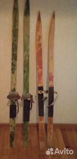 Беговые лыжи детские СССР