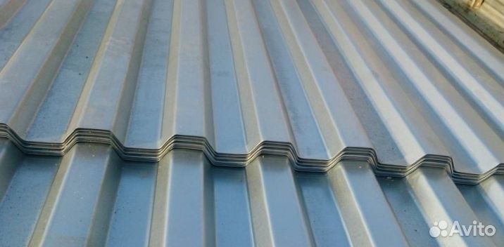 Оцинкованный профнастил С21 6х1,05м