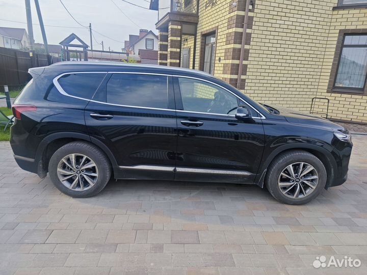 Hyundai Santa Fe 2.2 AT, 2019, 92 000 км