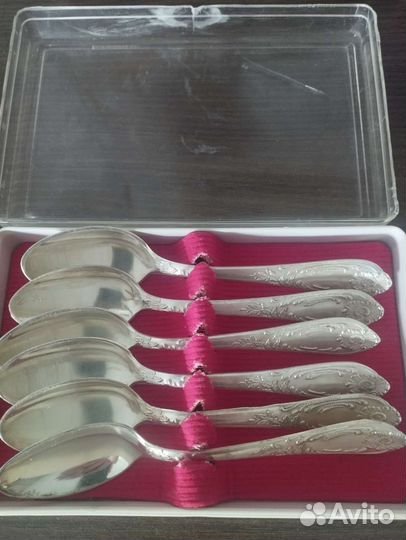 Чайные ложки из мельхиора СССР