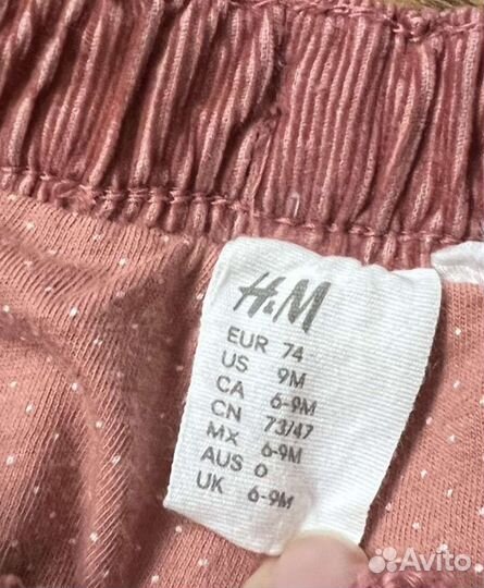 Костюм для девочки H&M 74 см