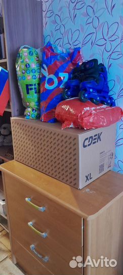 Коробка женских вещей б/у