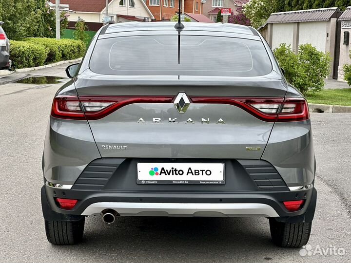 Renault Arkana 1.3 CVT, 2019, 105 000 км