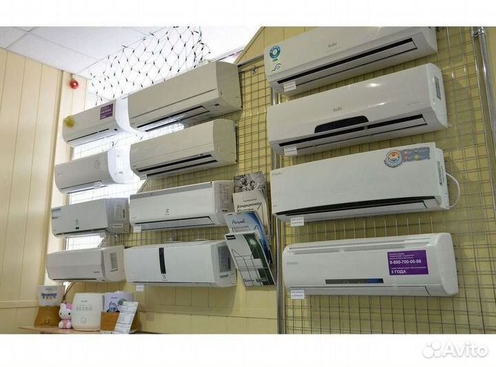 Сплит система с установкой