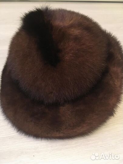 Шапка шляпа норковая женская