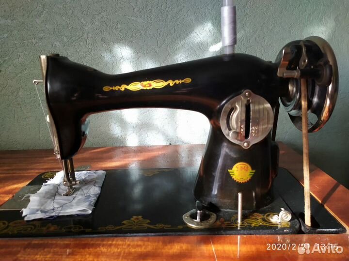 Швейная ножная машина Подольская, письменный стол