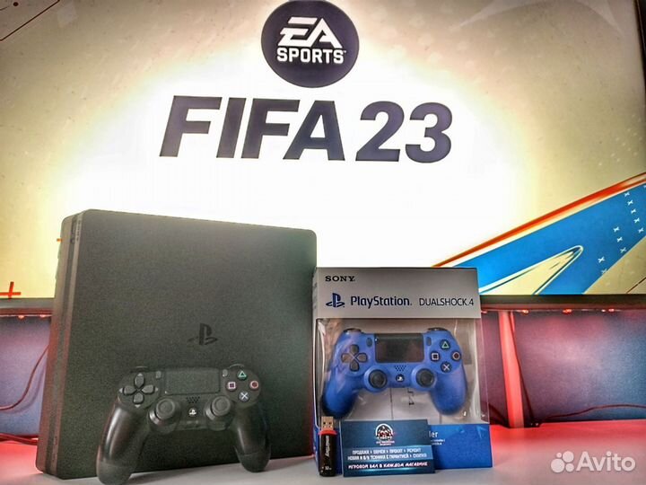 PS4 Прошитые + Fifa 23 Гарантия Рассрочка