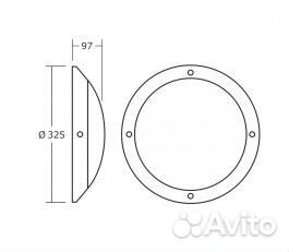 Светильник светодиодный grr12-11-nw-02 Новый свет