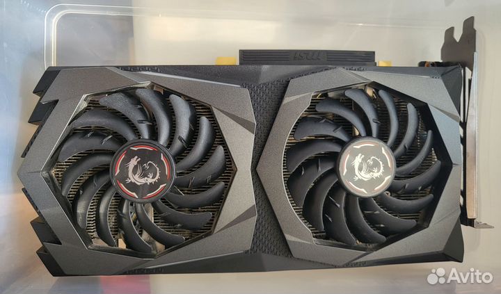Видеокарта MSI nvidia GeForce GTX 1660TI GTX 1660