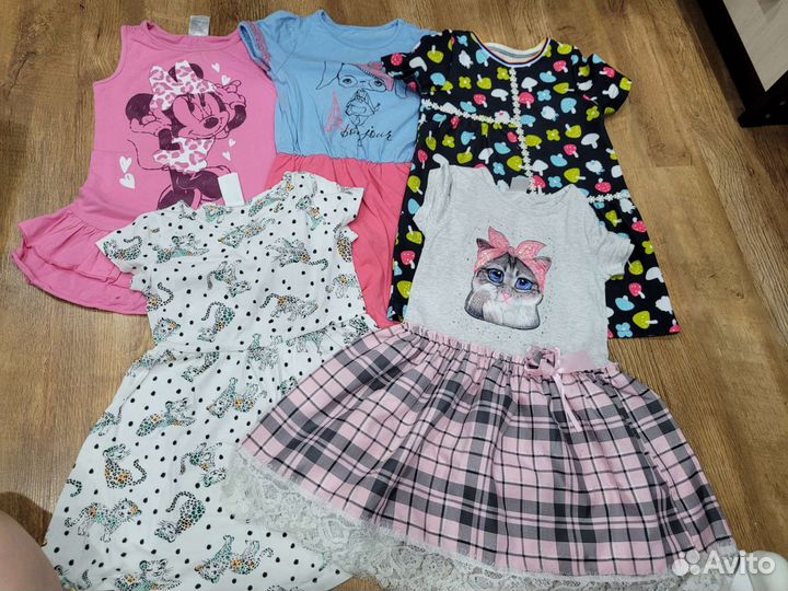 Вещи пакетом на девочку 104