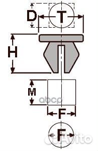 Крепежное изделие 10344 (10) 10344 SSParts