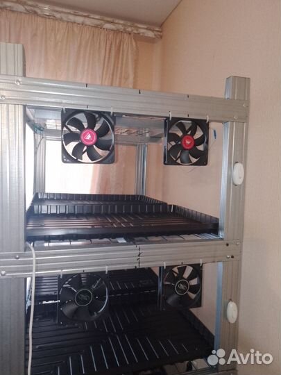 Стеллаж для выращивания микрозелени