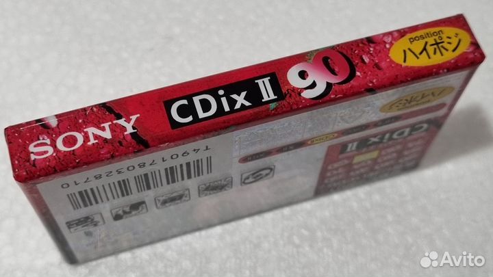 Sony cdixii 90 Аудиокассета Японский рынок