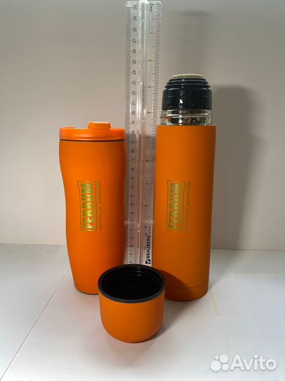 Термос с термокружкой Ferrum