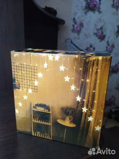 Гирлянда на окно 