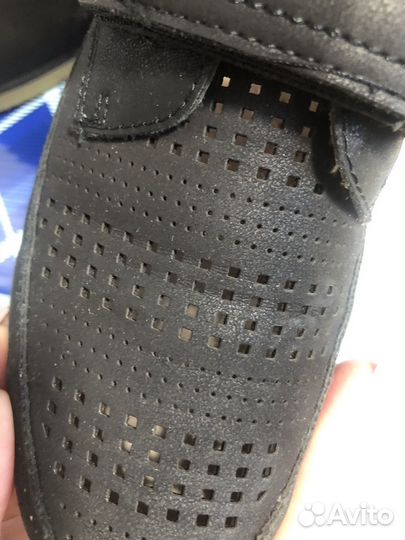 Новые Туфли полуботинки школьные