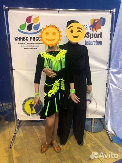 Платье для бальных танцев - латина, стандарт ю1