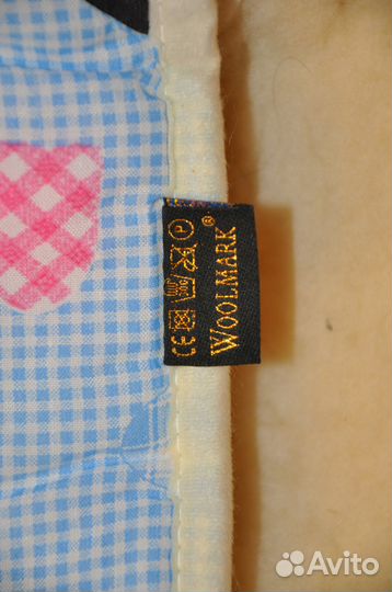 Новое детское одеяло Nobel 100х150 шерсть мериноса