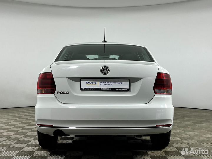 Volkswagen Polo 1.6 МТ, 2018, 106 738 км