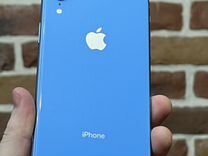 Корпус iPhone XR синий, оригинал