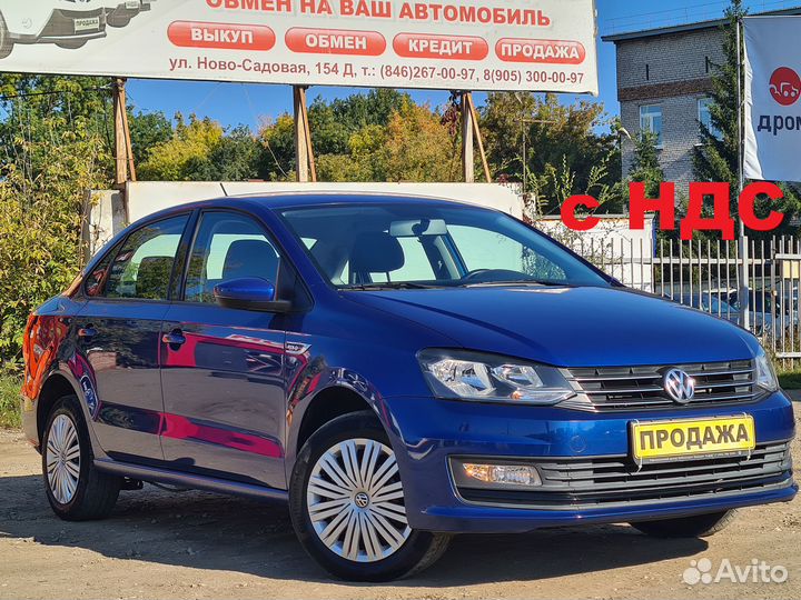 Volkswagen Polo 1.6 AT, 2019, 103 000 км