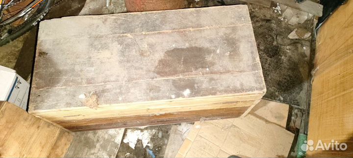 Ящик деревянный старинный