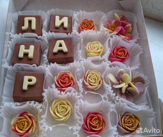 Съедобные букеты из шоколада