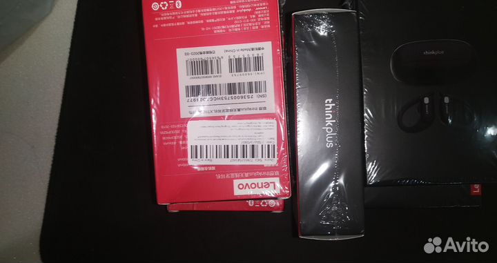 Беспроводные наушники Lenovo хт60. Новые