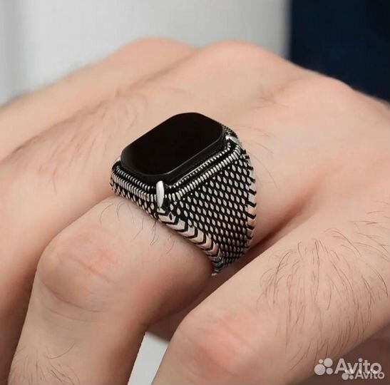 Серебряное кольцо