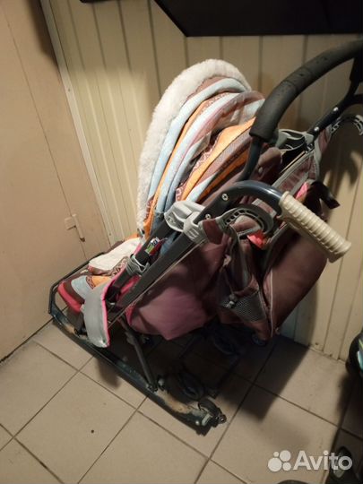 Санки коляска ника 7 3