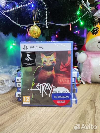 Игра для PlayStation 4 и 5 Stray. Диск Новый