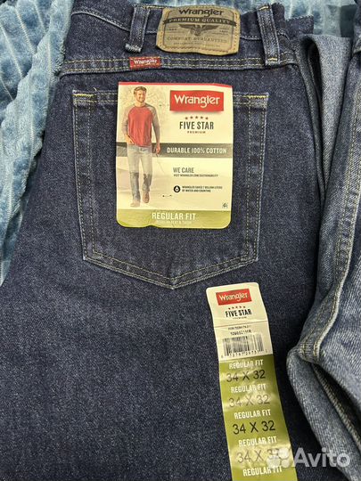 Мужские джинсы wrangler