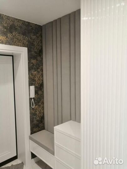 Мягкие стеновые панели в прихожую