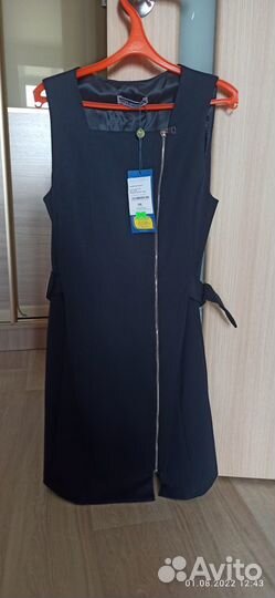 Школьная форма для девочки синяя 164