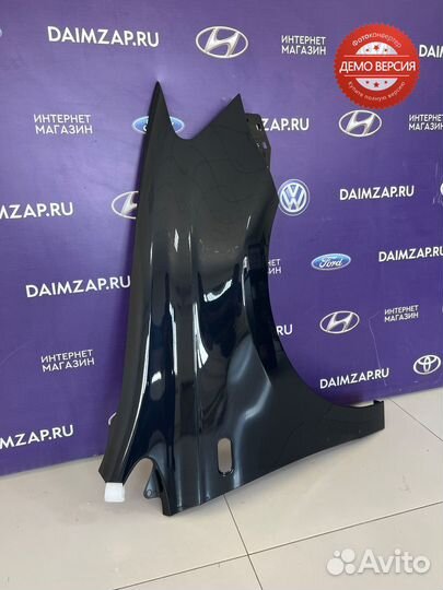 Крыло Volkswagen Polo правое / серый I7F